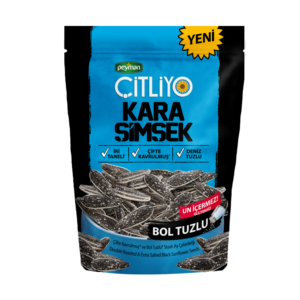 Peyman KARA SIMSEK Citliyo Black Sunflower Seeds Extra Salted 284gr