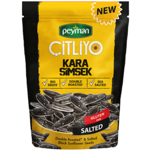 Peyman KARA SIMSEK Citliyo Black Sunflower Seeds Salted 284gr