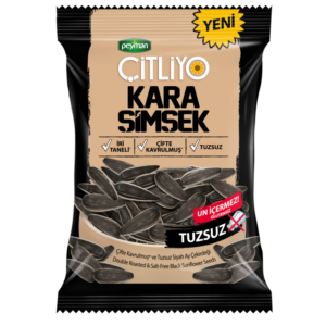 Peyman KARA SIMSEK Citliyo Black Sunflower Seeds Unsalted 284gr