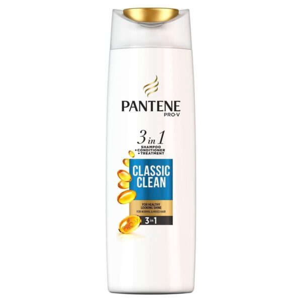 Pantene Pro-V 3in1 Classic Clean Shampoo 350ml x 6 pcs