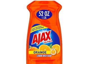 AJAX DISH LIQUID | 52 OZ X 6pcs | Orange