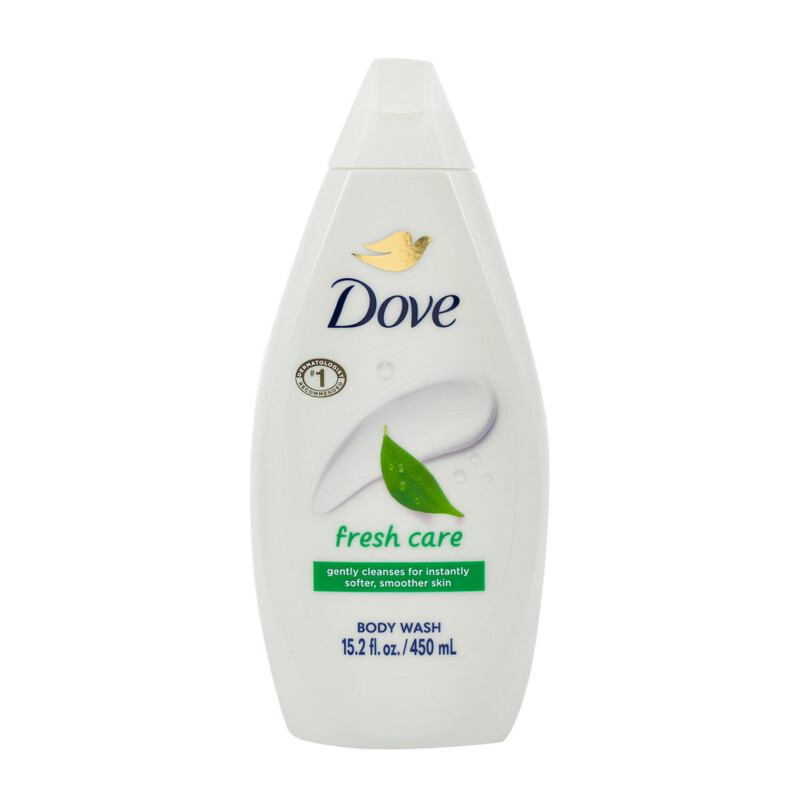 DOVE BODY WASH 15.2oz (450 ML) FRESH CARE x 12PCS