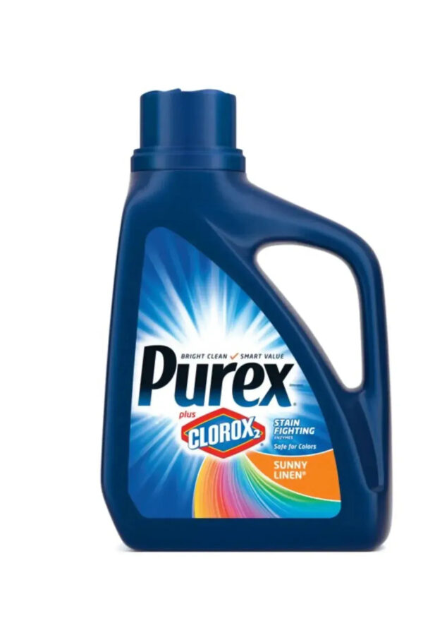 Purex Detergent W/Clorox For Color-Purex Bright Clean 43.5oz X 6pcs