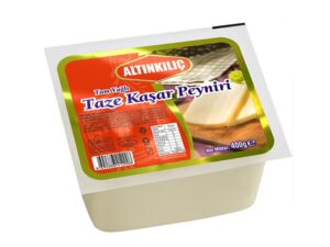 R-ALTINKILIC FULL FAT FRESH KASHKAVAL (TAZE KASAR) 400GR X 8PCS