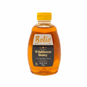 BOLIO BLOSSOM HONEY in SQZ BOTTLE 907 GR (2 LBS) X 12pcs