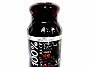 K- BEN ORGANIC 7 SUPER FRUIT JUICE 32 fl. oz.X 6pcs