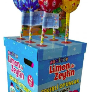 LOLIPOP SHAPED TOY CANDY MEGA SIZE X 40pcs