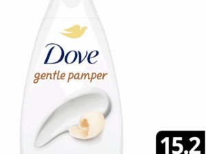 DOVE BODY WASH 15.2OZ (450 ML) GENTLE PAMPER x 12PCS
