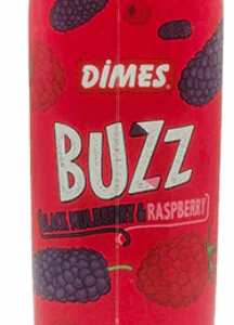 DIMES BUZZ NECTAR | 34 fl oz (1000ml) x 12pcs | BLACK MULBERRY & RASPBERRY