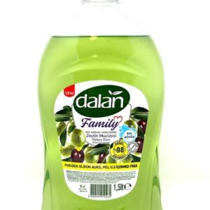 DALAN FAMILY OLIVE GLYCERINE LIQUID SOAP REFILLS 1,5lt X 10pcs