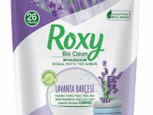 ROXY BIO-CLEAN WASHING POWDER SOAP || 800 GR. X 12 || LAVENDER