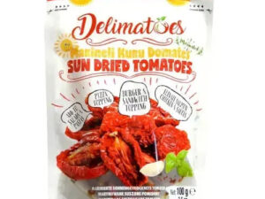 K - DELIMATOES SUN DRIED TOMATOES 3.5OZ VACUUM X 10pcs