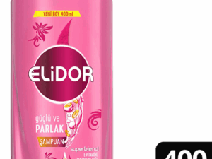 ELIDOR SHAMPOO 400ML (13.5oz - Strong & Shiny) x 18pcs