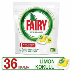 FAIRY ALL-IN-1DISHWASHER TABLETS - 36 CAPSULES x 5pcs