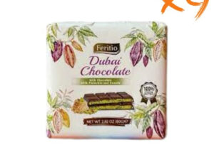 FERITO DUBAI CHOCOLATE 2.82 OZ (80GR) X 9UNIT X 2PCS
