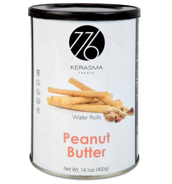 R- PEANUT BUTTER WAFER ROLLS 400gr x 12pcs