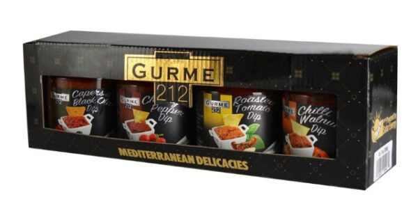 GURME212 DIP SAUCE MIX 4X255cc Jar X 9pcs