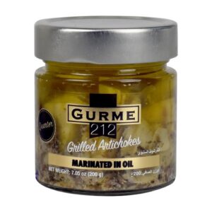 GURME212 CHARGRILLED MARINATED ARTICHOKE QUARTERS 7OZ X 12pcs