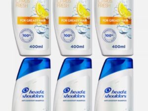H&S CITRUS FRESH SHMP & COND 2 IN 1 400ML X 6