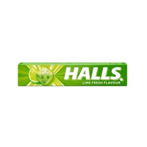 HALLS COUGH DROPS 9ocs0 X 20 || LIME