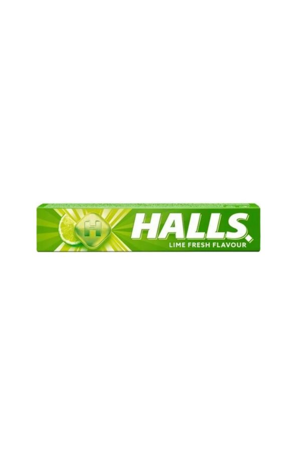 HALLS COUGH DROPS 9ocs0 X 20 || LIME
