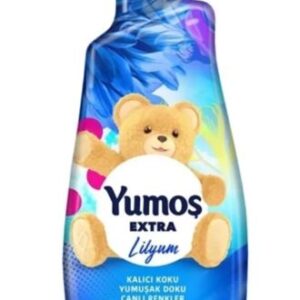 YUMOS EXTRA FABRIC SOFTENER 1440 ML (49 fl. oz - LILYUM & LOTUS FLOWER) x 9pcs