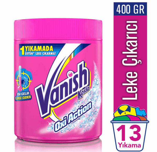 KOSLA VANISH OXI PINK 14.1 OZ (400GR) X 6PCS
