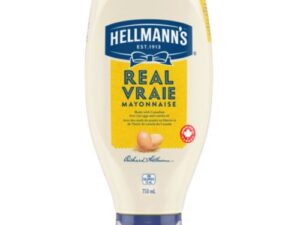 HELLMANN'S MAYONNAISE BIG SQUEEZE | 25.5 OZ (750 ML) X 12pcs || REAL