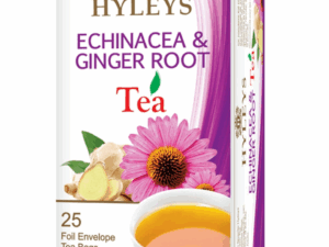 HYLEYS ECHINACEA & GINGER ROOT TEA 1.32oz X 25pc X 12/CS