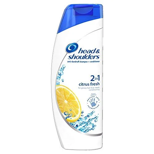 H&S CITRUS FRESH SHMP & COND 2 IN 1 400ML X 6