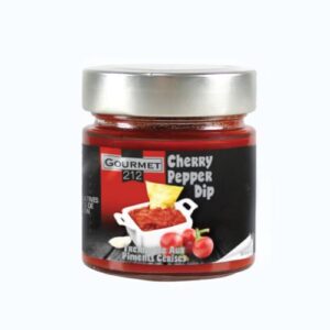 K - GURME212 CHERRY PEPPER DIP SAUCE 7oz JAR X 12pcs