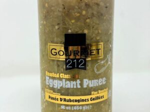K - GURME 212 ROASTED EGGPLANT  16OZ JAR X 12pcs