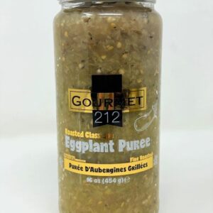 K - GURME 212 ROASTED EGGPLANT  16OZ JAR X 12pcs