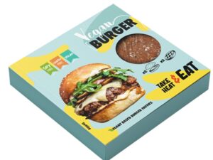 Take Heat & Eat IQF Vegan Burger Set (Burger 2x113g) (Burger Bun 2x80g) 6xSet of 2( Retail Size)