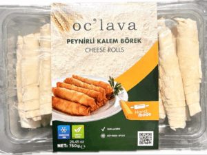 F- OCLAVA Cheese Rolls Borek 26.5oz (750gr) x 12pcs