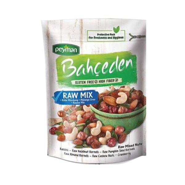 Peyman Bahceden  Raw Mix Nuts 150gr X 12