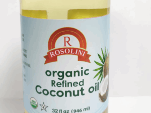 ROSOLINI ORGANIC REFINED COCONUT OIL || 6pcs X 32 OZ (946ML)
