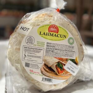 F- LAHMACUN CAPPADOCIA G.Beef Flatbread Spicy (HOT) 10pc (12pk/bx)