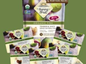 K- Sunny Fruit Organic Figs 5 Pack X 18pcs (1.76gr x 5)