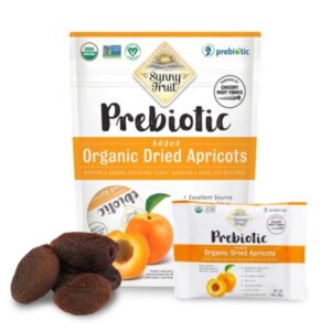 K - Sunny Fruit Organic  5 Pack 12 x (1.76 x 5) | PREBIOTIC APRICOT |