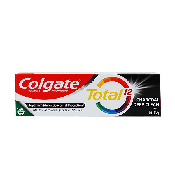 Colgate Total Whitening Charcoal Toothpaste, 3.3 oz X 24 pcs
