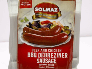 Solmaz BBQ Sausage Debreziner 1 Lb x 10PCS (HALAL)