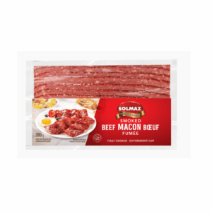 R - SOLMAZ SLICED SMOKED BEEF MACON  (HALAL) 8 OZ (227GR) X 10pcs