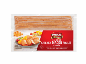 R - SOLMAZ SLICED SMOKED CHICKEN MACON (HALAL) 12 OZ (340GR) X 10pcs