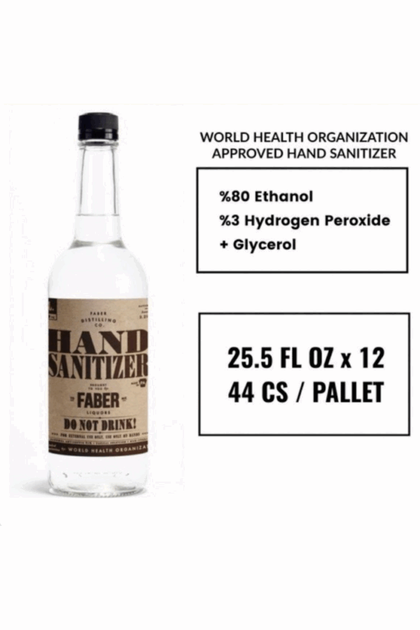 HAND SANITIZER/DISINFECTANT || 34 FL OZ X 12pcs | WORLD HEALTH ORGANIZATION APPROVED FORMULA*