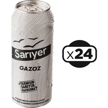 SARIYER MIXED FRUIT FLAVORED CARBONATED DRINK 11.15 FL OZ (330ML) X 24PCS_CAN