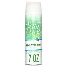 Gillette Shaving Gel, Satin Care, 7oz (12/CS ) | Sensitive Skin