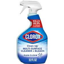 Clorox Clean-Up Disinfecting Trigger w/Bleach SPRAY 9pcs X 30 OZ