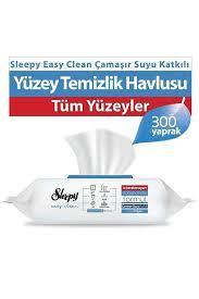 Sleepy Easy Clean Bleech Additive Wet Wipes-100 X 6pcs