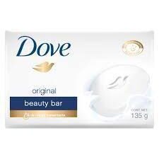DOVE BAR SOAP | 135G (4.76 OZ) X 48pcs || WHITE/ORIGINAL